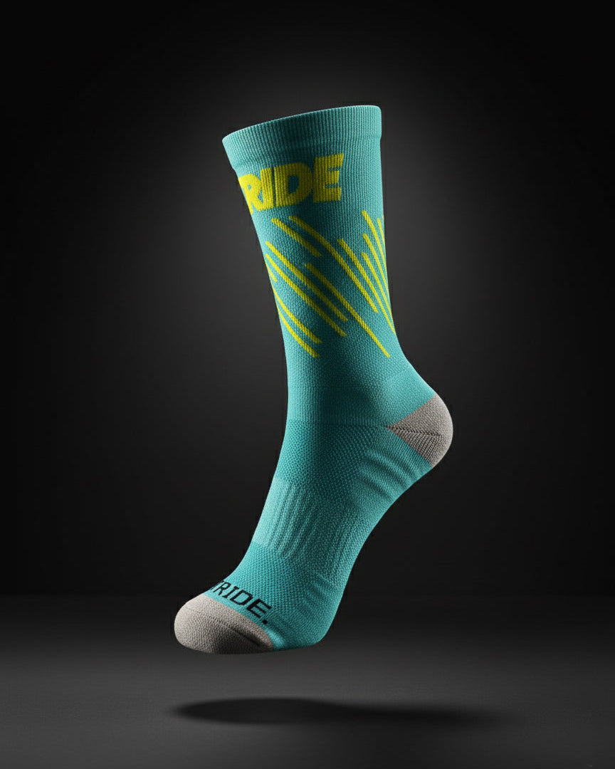 Blue Running Socks | Comfortable Running Socks | Stride North East