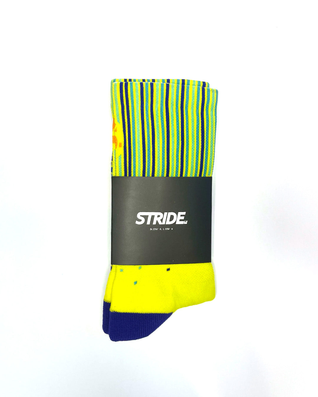 Yellow Running Socks | Soft Running Socks | Stride North East