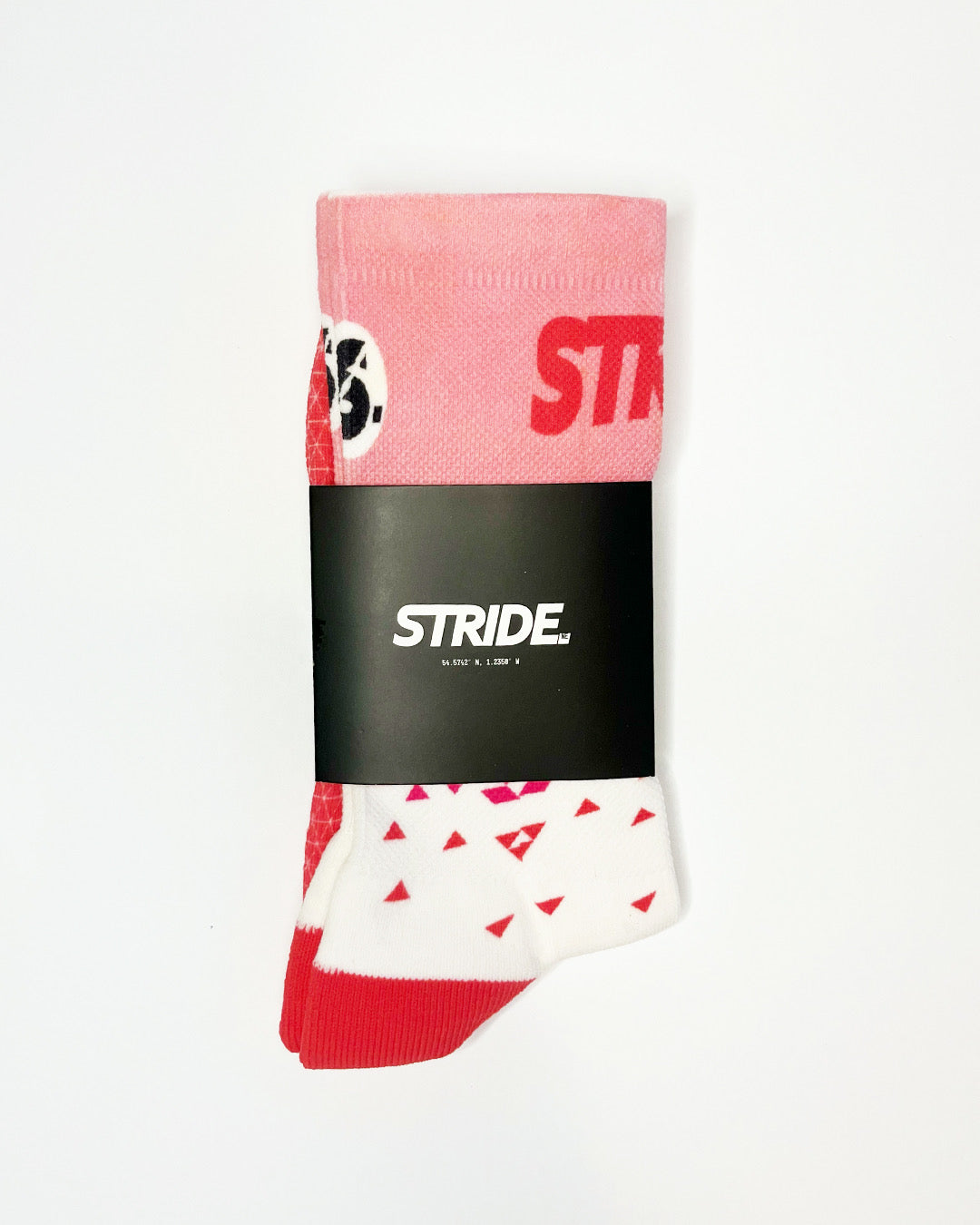 Pink Running Socks | Lightweight Running Socks | Stride North East