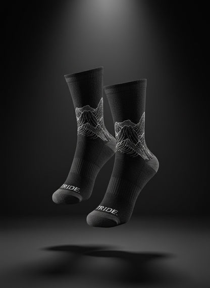 Trail Running Socks | Black Trail Running Socks | Stride North East