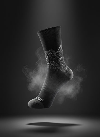 Trail Running Socks | Black Trail Running Socks | Stride North East