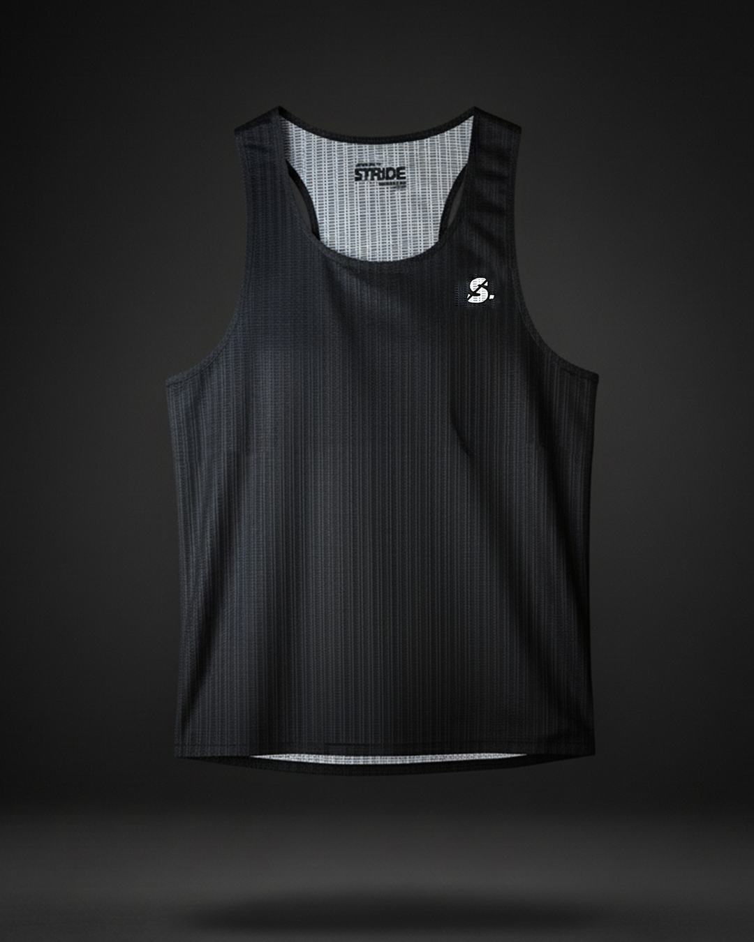 Black Running Vest | Women's Running Vest | Stride North East