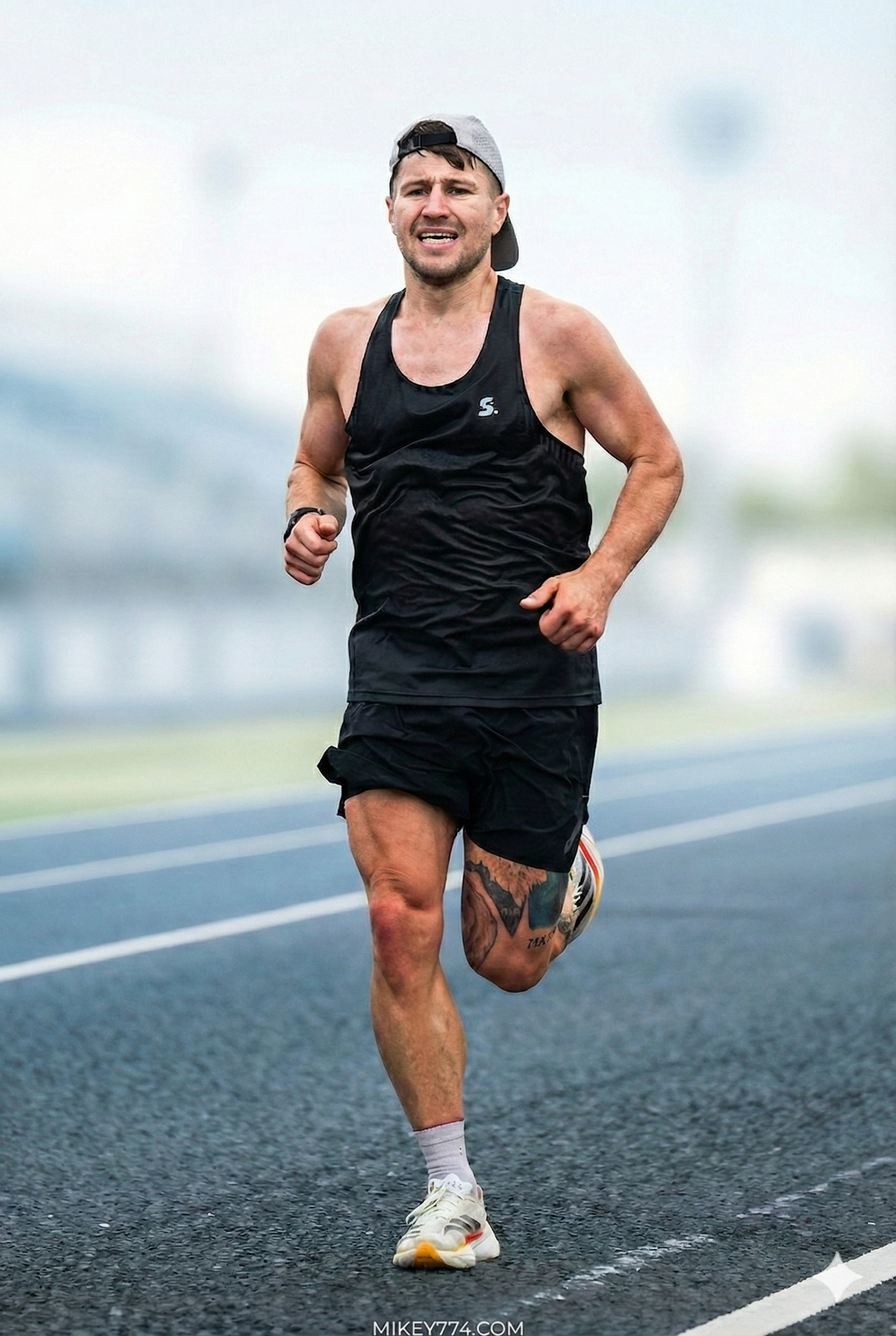 Performance Running Vest – Black